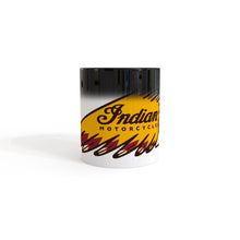 Lade das Bild in den Galerie-Viewer, Wärmeempfindliche Tasse mit indischem Motorrad-Logo