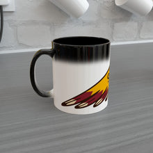 Lade das Bild in den Galerie-Viewer, Wärmeempfindliche Tasse mit indischem Motorrad-Logo