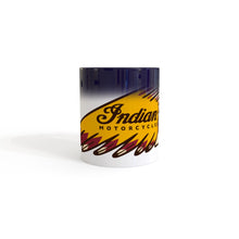 Lade das Bild in den Galerie-Viewer, Wärmeempfindliche Tasse mit indischem Motorrad-Logo