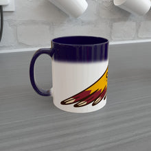 Lade das Bild in den Galerie-Viewer, Wärmeempfindliche Tasse mit indischem Motorrad-Logo