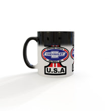 Load image into Gallery viewer, Vintage Chevrolet Logo on Heat Sensitive Mug