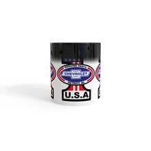 Load image into Gallery viewer, Vintage Chevrolet Logo on Heat Sensitive Mug