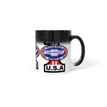 Load image into Gallery viewer, Vintage Chevrolet Logo on Heat Sensitive Mug