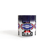 Load image into Gallery viewer, Vintage Chevrolet Logo on Heat Sensitive Mug