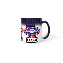 Load image into Gallery viewer, Vintage Chevrolet Logo on Heat Sensitive Mug