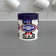 Load image into Gallery viewer, Vintage Chevrolet Logo on Heat Sensitive Mug