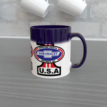 Load image into Gallery viewer, Vintage Chevrolet Logo on Heat Sensitive Mug