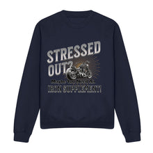 Lade das Bild in den Galerie-Viewer, Gestresst? Lustiges Biker-Slogan-Sweatshirt