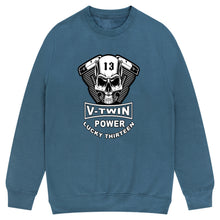 Lade das Bild in den Galerie-Viewer, V-Twin Power Sweatshirt
