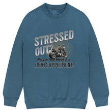 Lade das Bild in den Galerie-Viewer, Gestresst? Lustiges Biker-Slogan-Sweatshirt