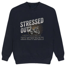 Lade das Bild in den Galerie-Viewer, Gestresst? Lustiges Biker-Slogan-Sweatshirt