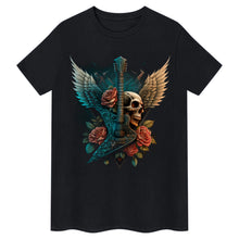 Ladda upp bild till gallerivisning, Heavy Guitar, Skull Art T-Shirt