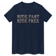 Ladda upp bild till gallerivisning, Ride Fast, Ride Free Biker T-Shirt