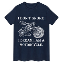 Charger l'image dans la galerie, Je ne ronfle pas, je rêve que je suis un t-shirt de moto