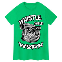 Lade das Bild in den Galerie-Viewer, Whistle While You Work Trucker T-Shirt