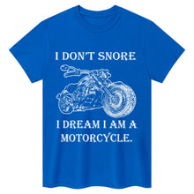 Charger l'image dans la galerie, Je ne ronfle pas, je rêve que je suis un t-shirt de moto