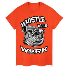 Lade das Bild in den Galerie-Viewer, Whistle While You Work Trucker T-Shirt
