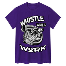 Lade das Bild in den Galerie-Viewer, Whistle While You Work Trucker T-Shirt