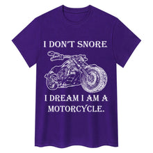 Charger l'image dans la galerie, Je ne ronfle pas, je rêve que je suis un t-shirt de moto