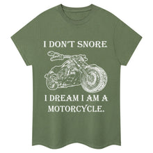 Charger l'image dans la galerie, Je ne ronfle pas, je rêve que je suis un t-shirt de moto