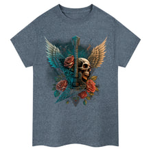 Ladda upp bild till gallerivisning, Heavy Guitar, Skull Art T-Shirt