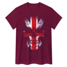 Lade das Bild in den Galerie-Viewer, T-Shirt mit britischer Totenkopfflagge