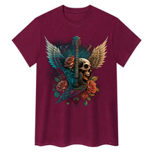 Ladda upp bild till gallerivisning, Heavy Guitar, Skull Art T-Shirt