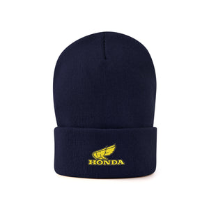 Honda Retro Logo Embroidered Knitted Hats