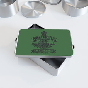 Royal Enfield Tin Container