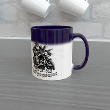 Load image into Gallery viewer, You Don&#39;t Stop Riding When You Get Old: Heat Sensitive Mug
