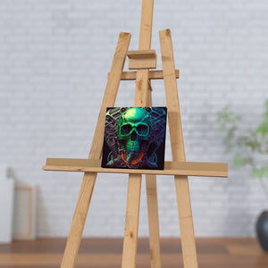 Art mural numérique V-Twin Skull
