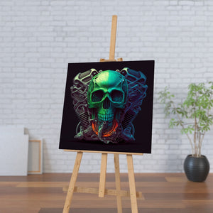 V-Twin Skull Digitale Wandkunst