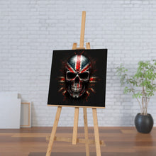 Indlæs billede til gallerivisning Skull with Union Jack Overlay in Digital Wall Art
