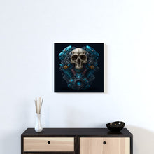 Charger l&#39;image dans la galerie, Art mural numérique Skull V-Twin
