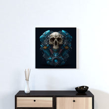 Charger l&#39;image dans la galerie, Art mural numérique Skull V-Twin
