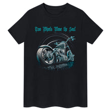 Load image into Gallery viewer, Two Wheels Moves The Soul T-Shirt
