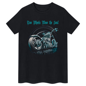 Zwei Räder bewegen die Seele T-Shirt