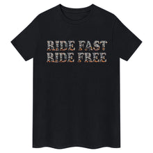 Ladda upp bild till gallerivisning, Ride Fast, Ride Free Biker T-Shirt
