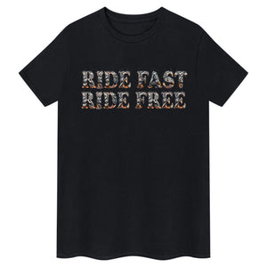 Ride Fast, Ride Free Biker T-Shirt