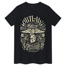 Lade das Bild in den Galerie-Viewer, Outlaw Speedshop Biker-T-Shirt
