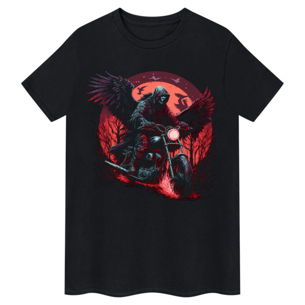 Sensenmann-Biker-T-Shirt