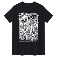 Load image into Gallery viewer, Old Biker, Loud, Fast and Built To Last T-Shirt
