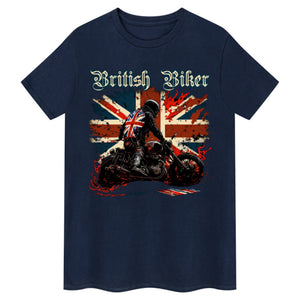 Britisches Biker-T-Shirt