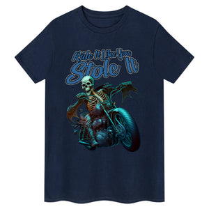 Ride It Like You Stole It, t-shirt motard à slogan