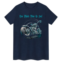 Load image into Gallery viewer, Two Wheels Moves The Soul T-Shirt
