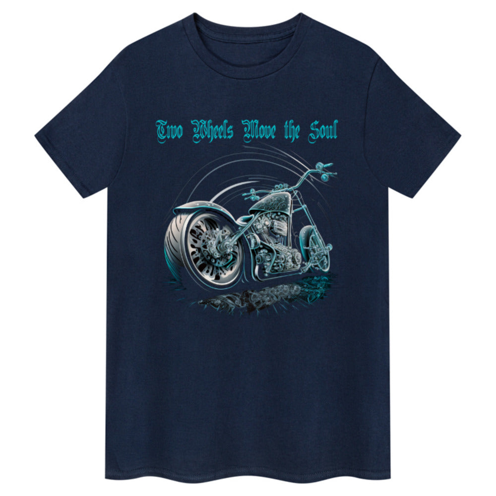 Two Wheels Moves The Soul T-Shirt – Biker T Shirt UK