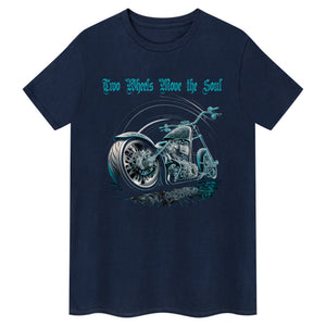 Zwei Räder bewegen die Seele T-Shirt