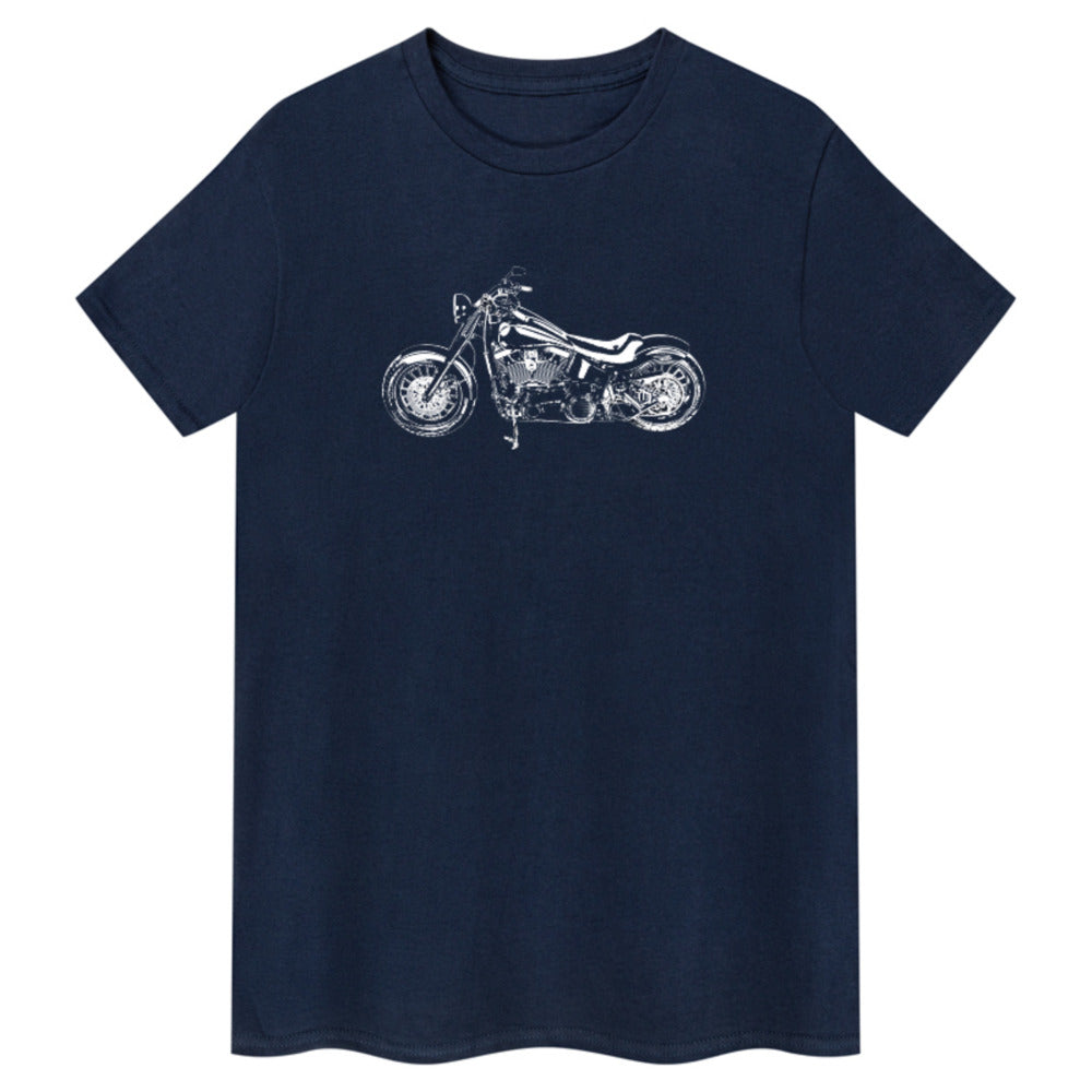 Harley-Davidson Fat Boy Motorcycle T-Shirt – Biker T Shirt UK