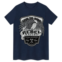 Ladda upp bild till gallerivisning, Live To Ride Rebel Rcing Biker T-shirt
