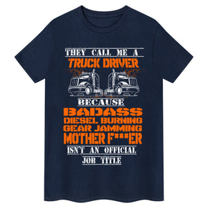 T-shirt camionneur Bad Ass